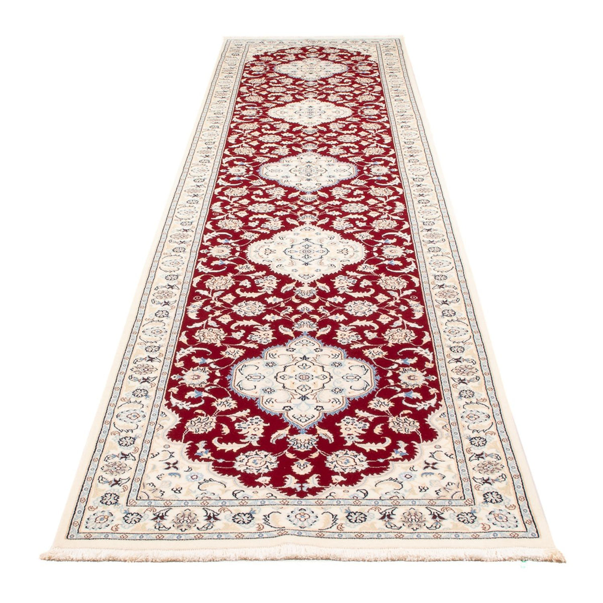 Tappeto corsia Tappeto Persero - Nain - Premio - 382 x 89 cm - rosso