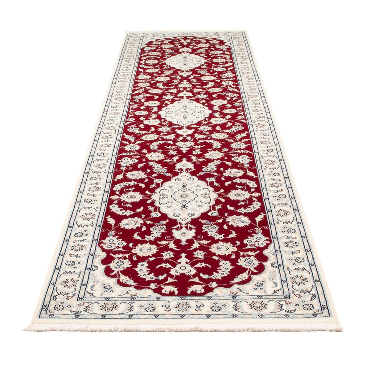 Tappeto corsia Tappeto Persero - Nain - Premio - 347 x 87 cm - rosso