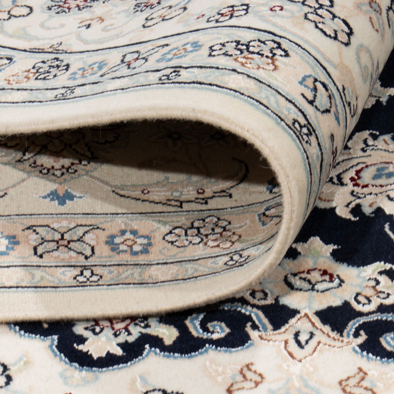 Tappeto Persero - Nain - 263 x 225 cm - blu scuro