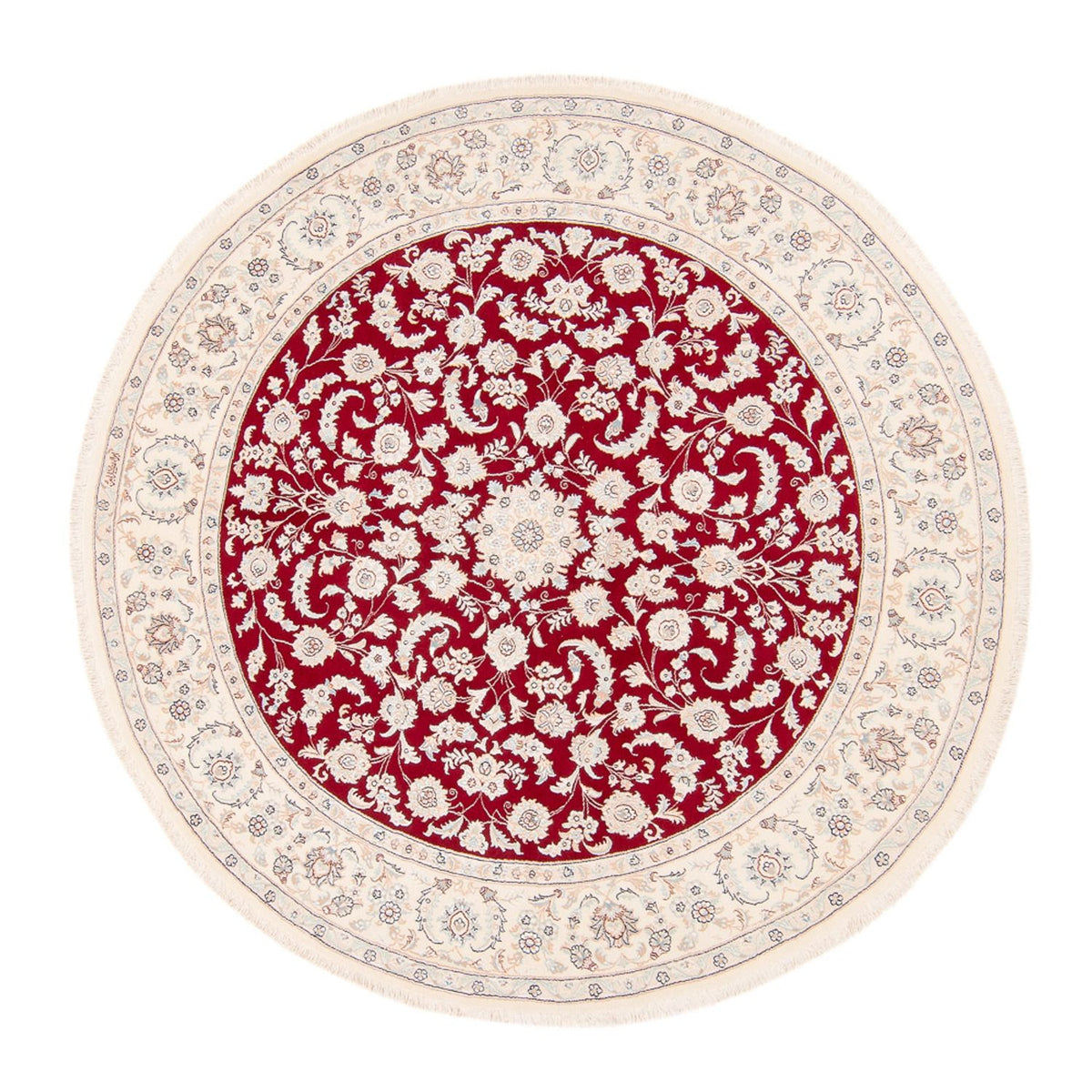 Tappeto Persero - Nain rotondo  - 200 x 200 cm - rosso