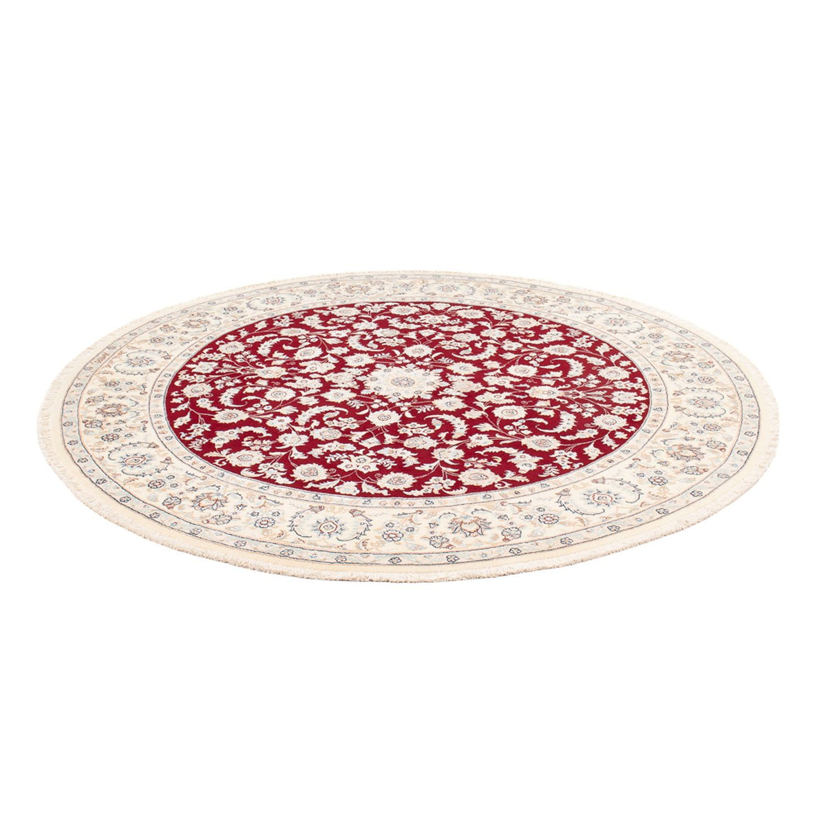 Tappeto Persero - Nain rotondo  - 200 x 200 cm - rosso