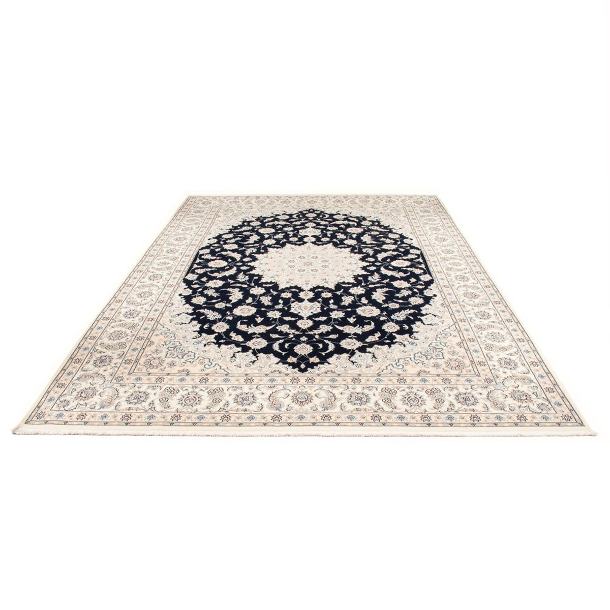 Tappeto Persero - Nain - Premio - 356 x 250 cm - blu scuro