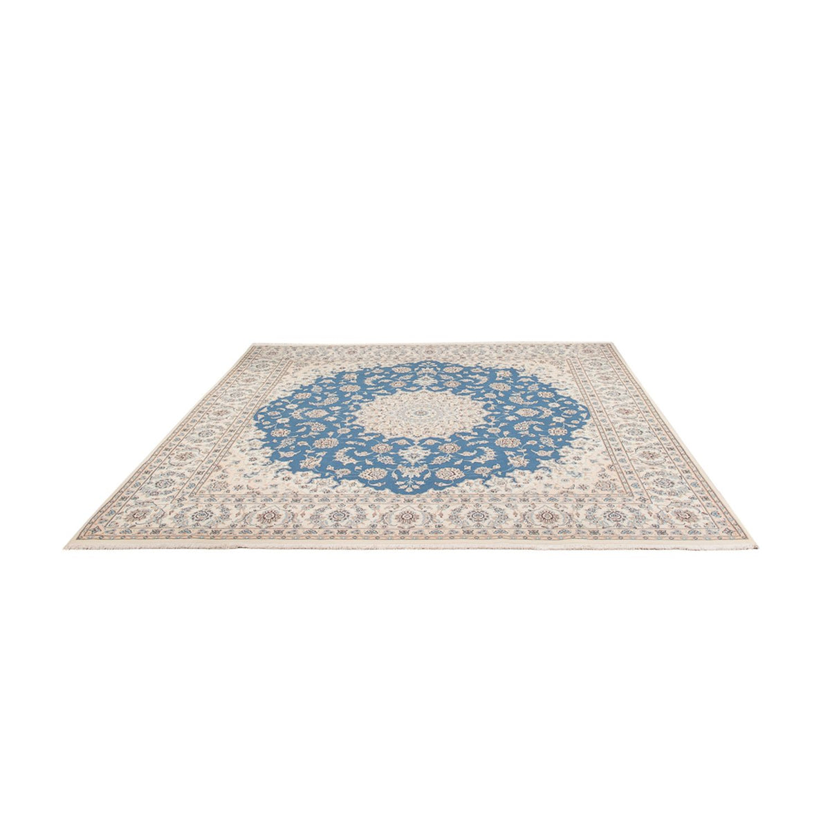 Tappeto Persero - Nain quadrato  - 252 x 248 cm - blu chiaro
