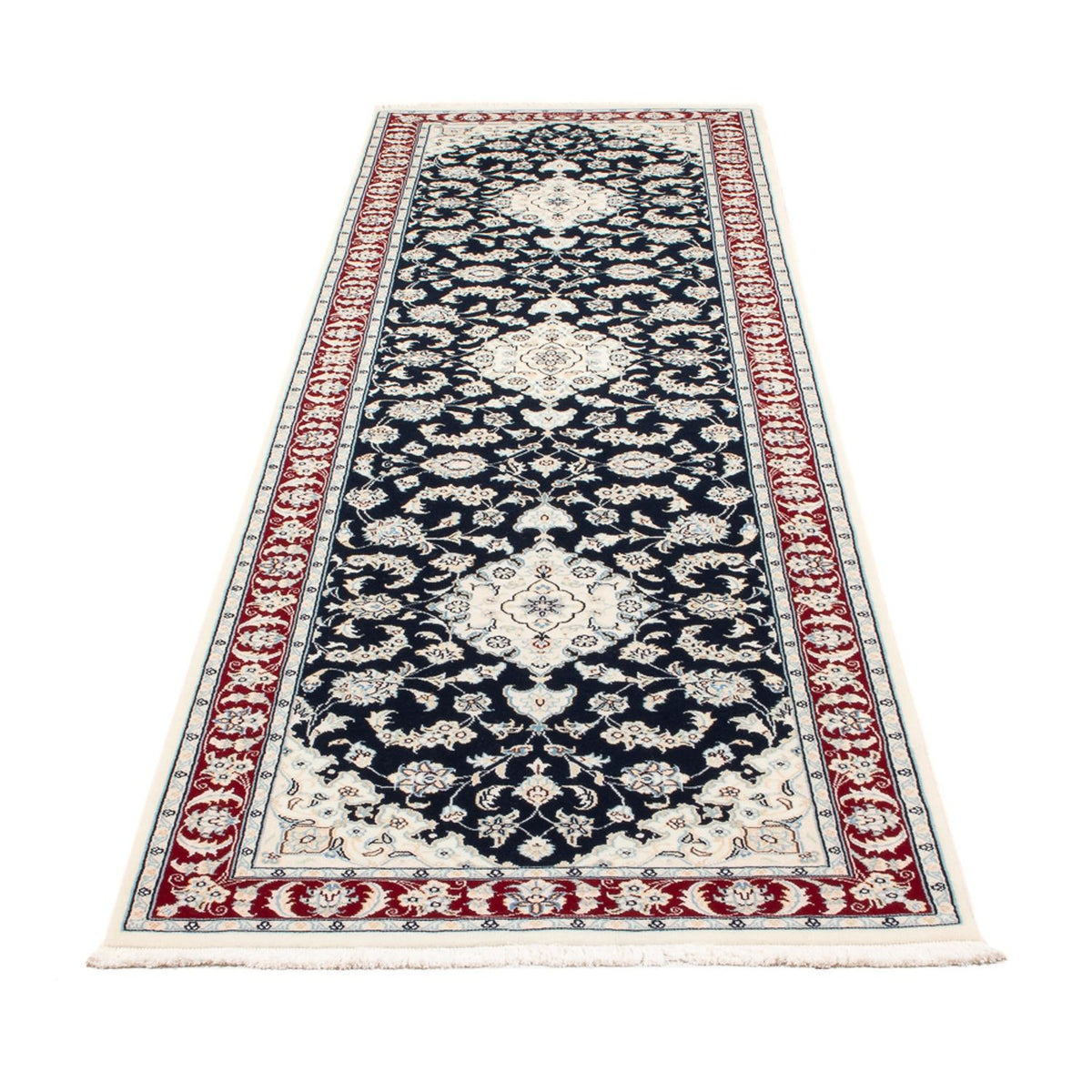 Tappeto corsia Tappeto Persero - Nain - Premio - 292 x 80 cm - blu scuro