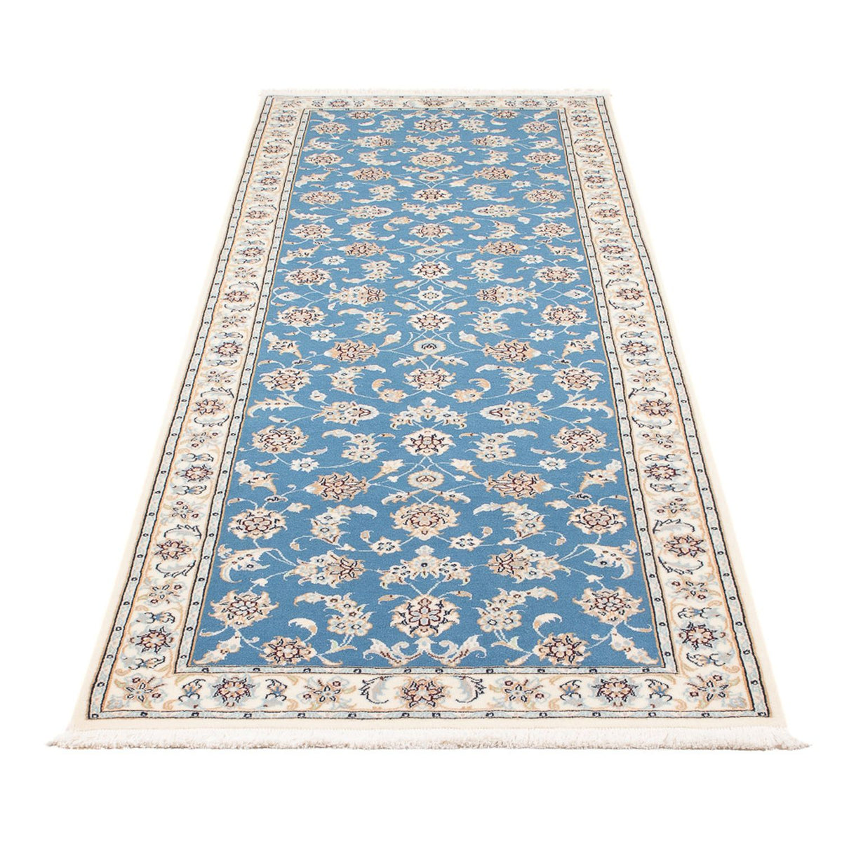 Tappeto corsia Tappeto Persero - Nain - Premio - 248 x 81 cm - blu