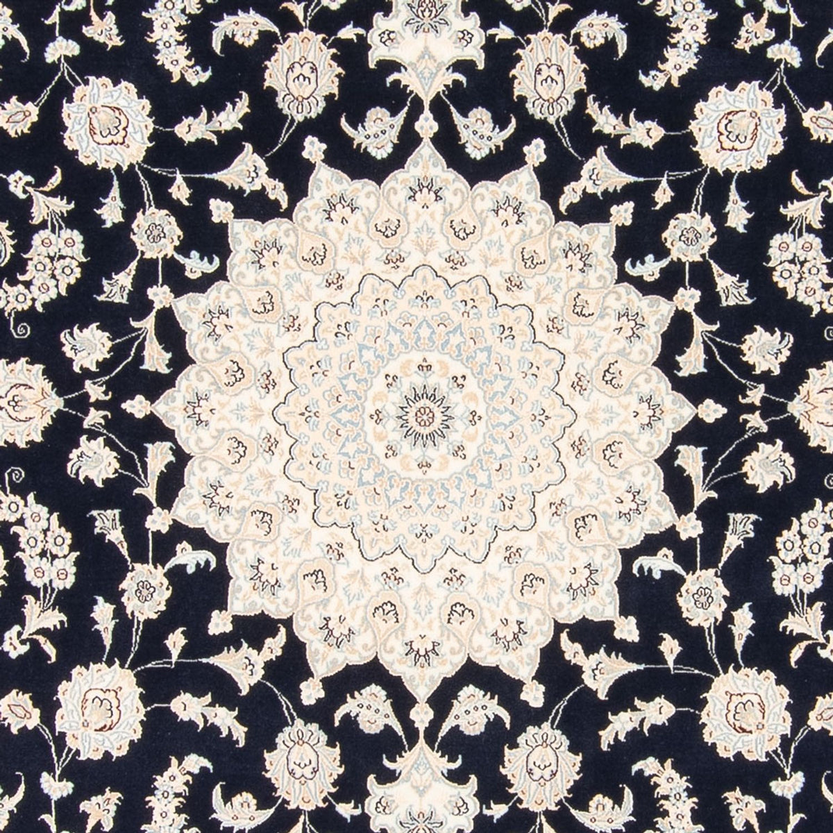 Tappeto Persero - Nain quadrato  - 246 x 242 cm - blu scuro