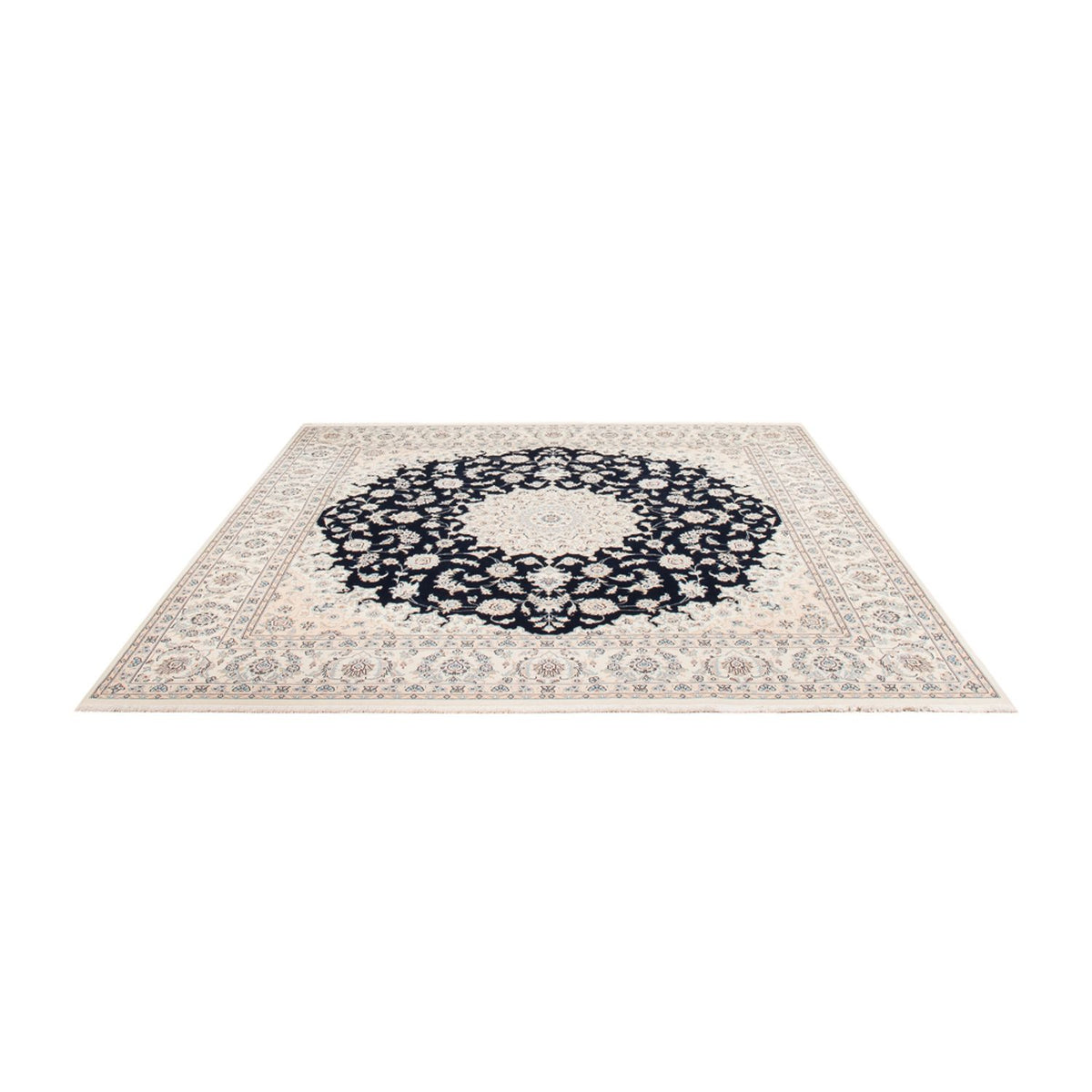 Tappeto Persero - Nain quadrato  - 246 x 242 cm - blu scuro