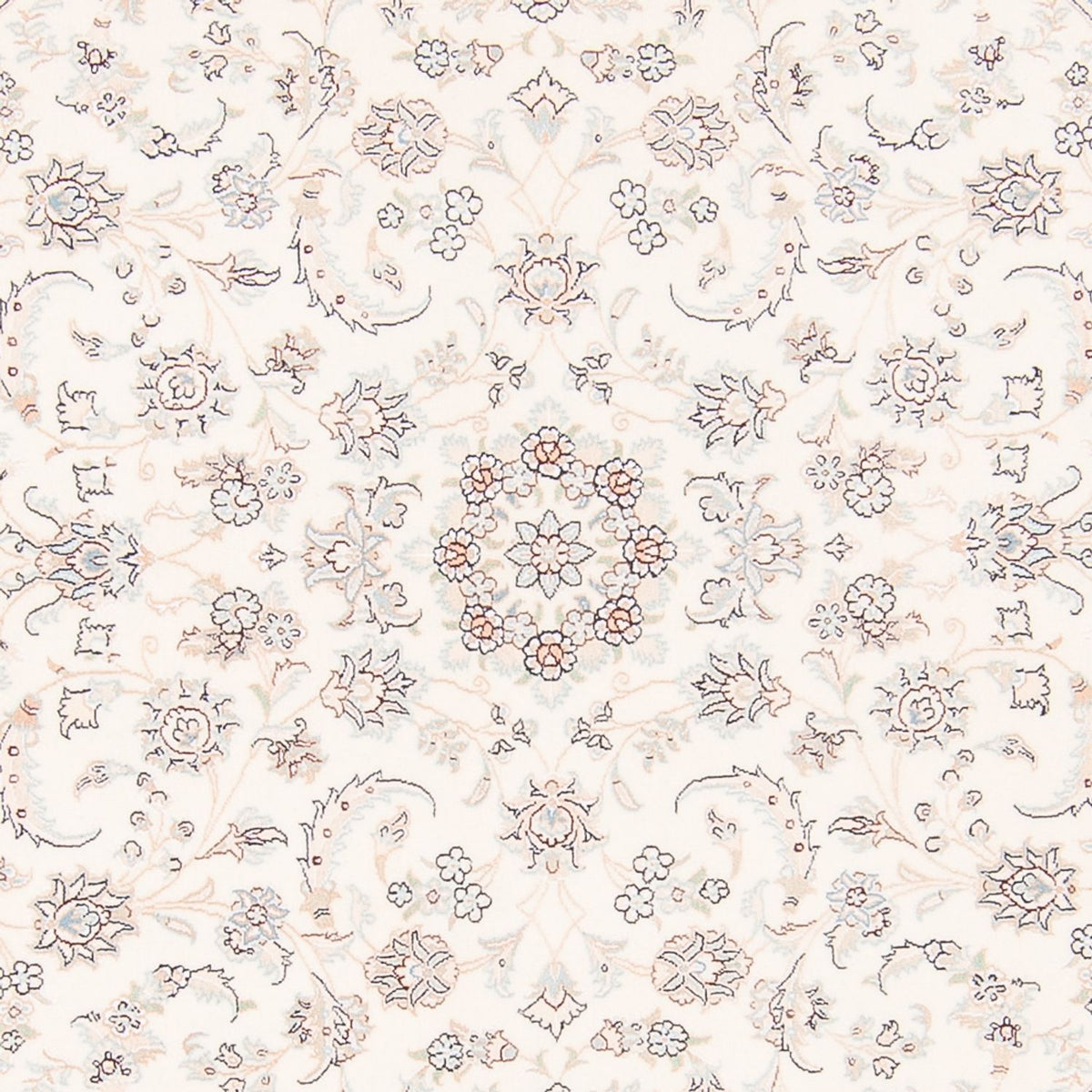 Tappeto Persero - Nain rotondo  - 200 x 200 cm - crema