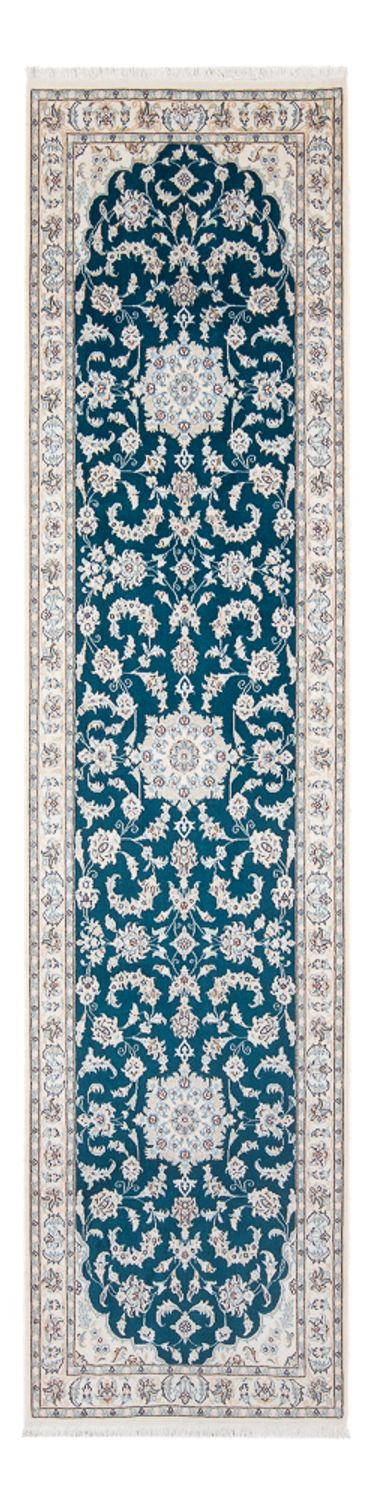 Tappeto corsia Tappeto Persero - Nain - Premio - 298 x 81 cm - blu scuro