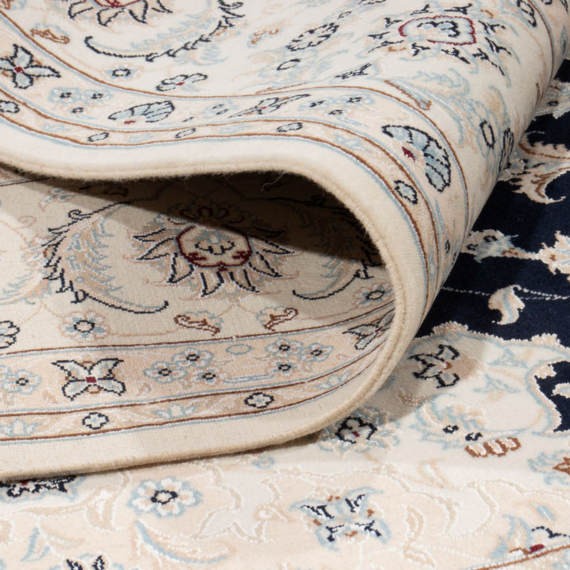 Tappeto Persero - Nain - 260 x 245 cm - blu scuro