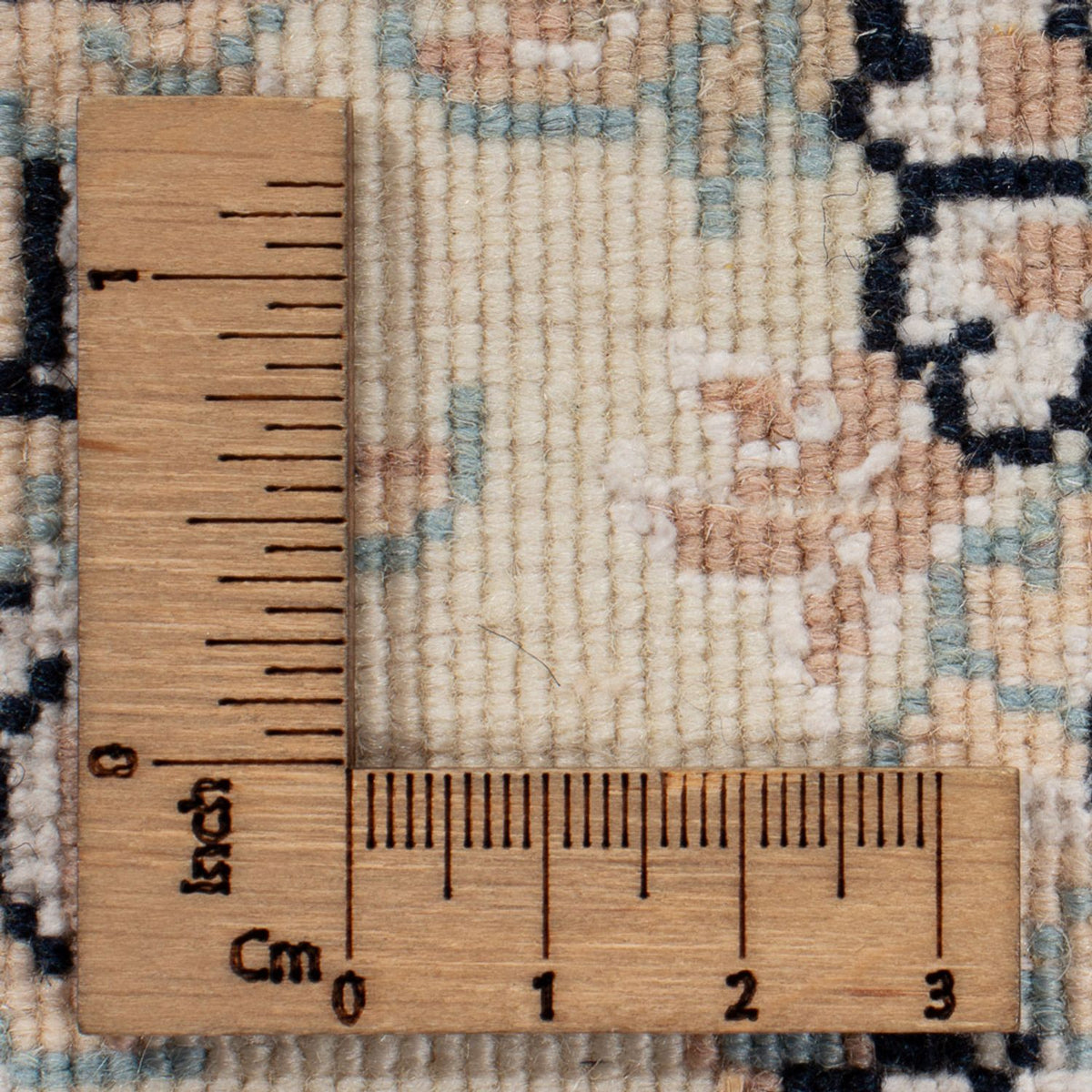 Tappeto Persero - Nain - 260 x 245 cm - blu scuro