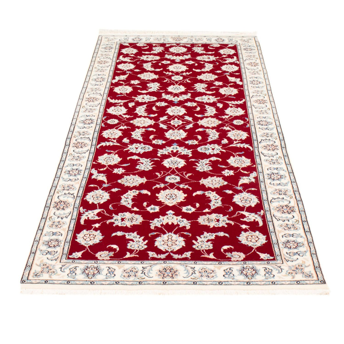 Tappeto corsia Tappeto Persero - Nain - Reale - 196 x 79 cm - rosso