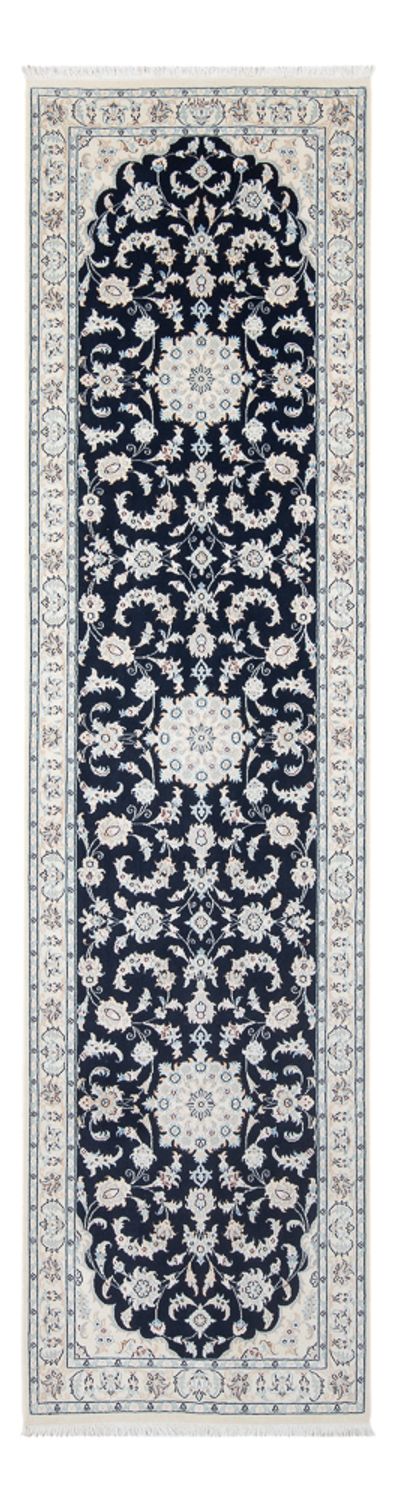 Tappeto corsia Tappeto Persero - Nain - Premio - 297 x 81 cm - blu scuro