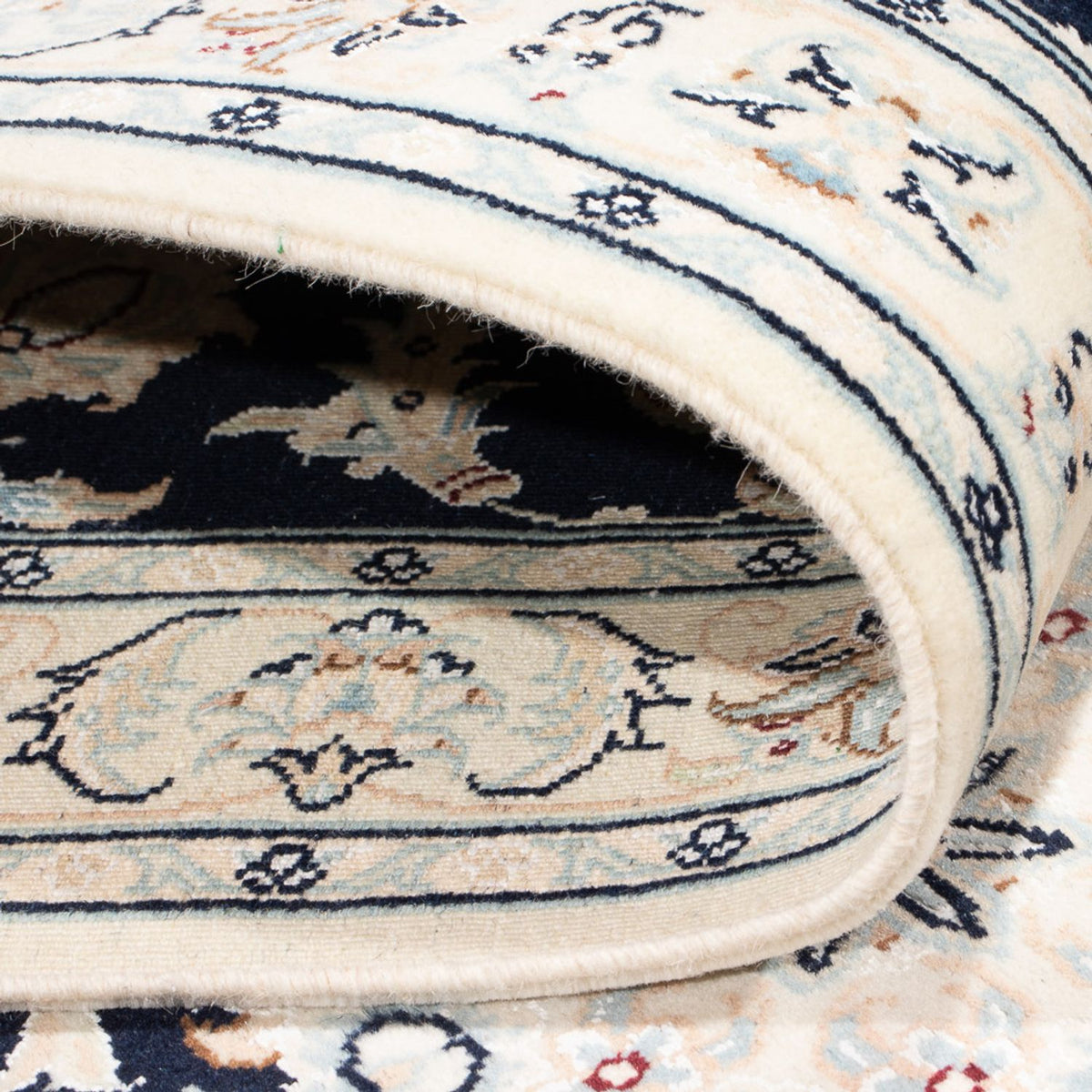 Tappeto corsia Tappeto Persero - Nain - Premio - 297 x 81 cm - blu scuro