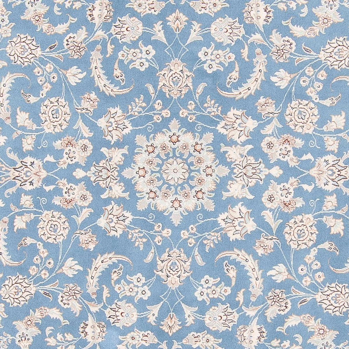 Tappeto Persero - Nain rotondo  - 200 x 200 cm - blu chiaro