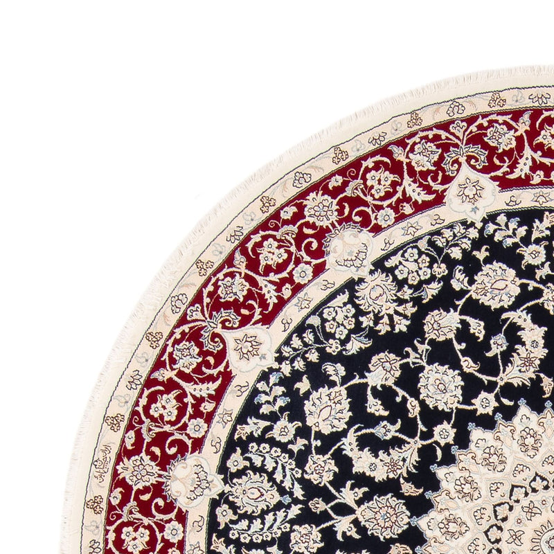 Tappeto Persero - Nain rotondo  - 206 x 195 cm - blu scuro