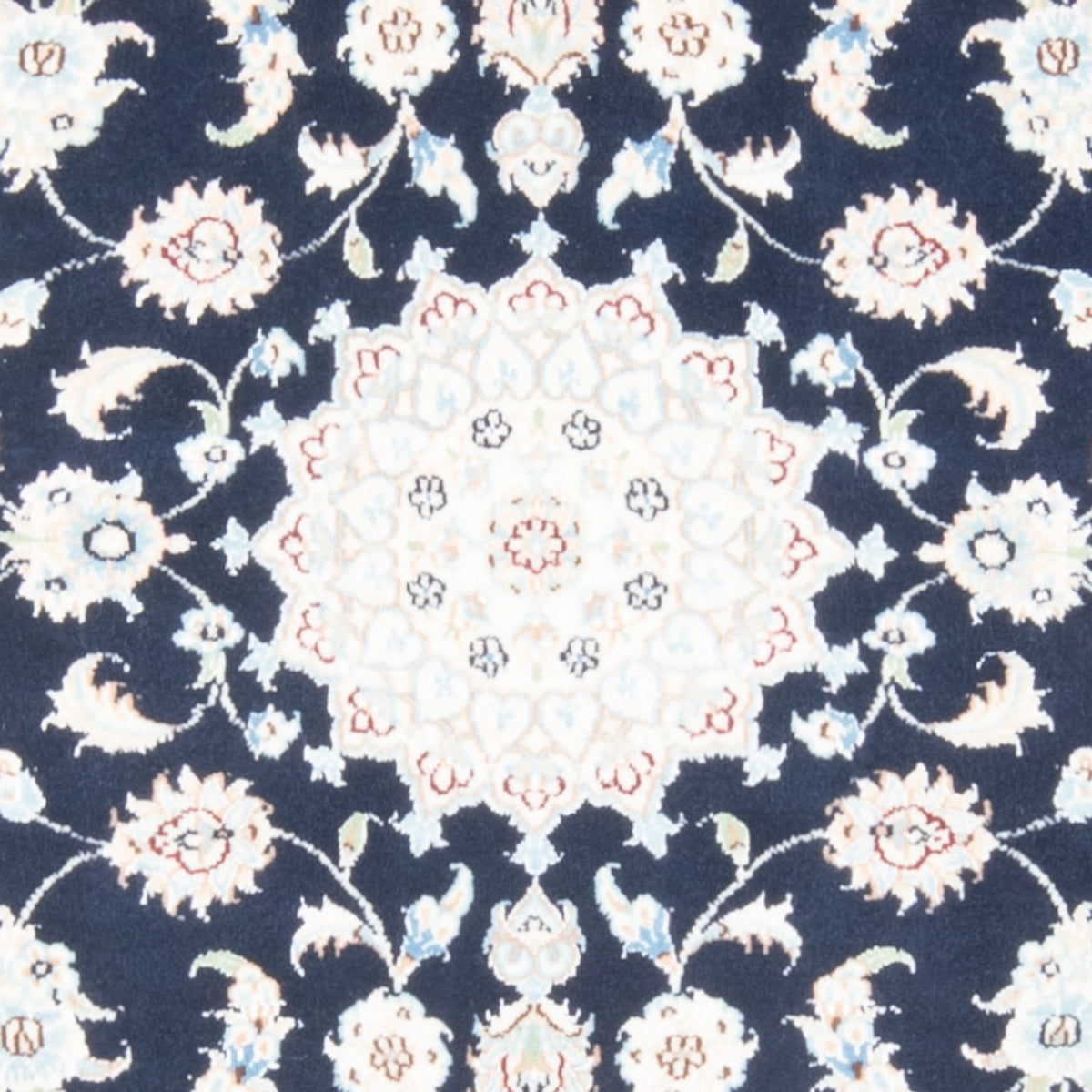 Tappeto corsia Tappeto Persero - Nain - Reale - 204 x 81 cm - blu scuro