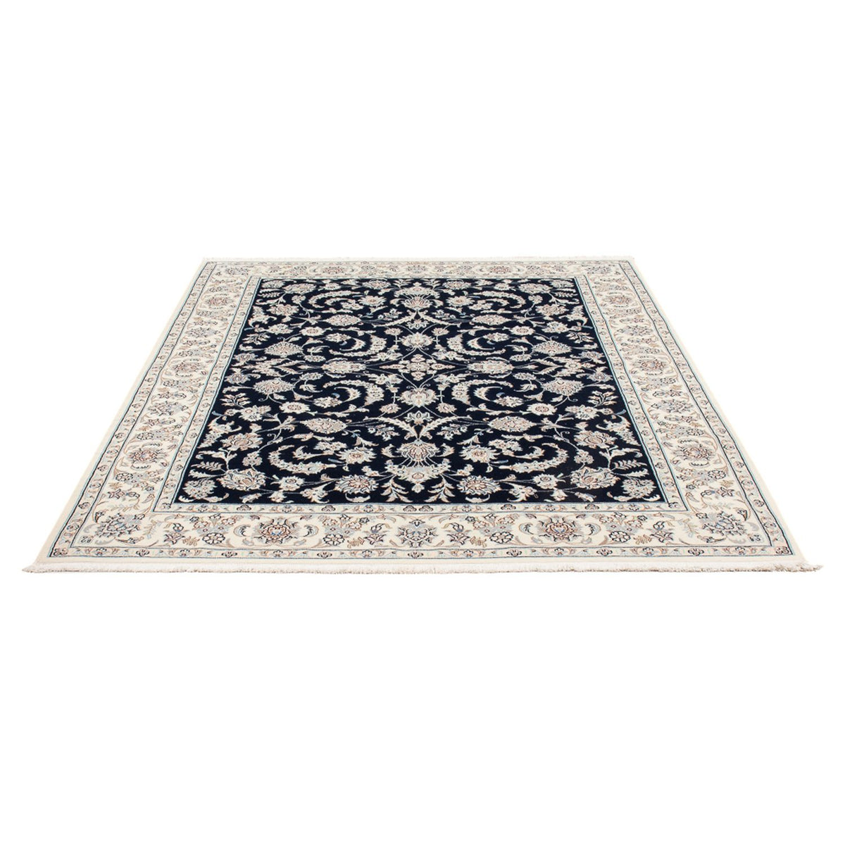 Tappeto Persero - Nain - Premio - 200 x 149 cm - blu scuro
