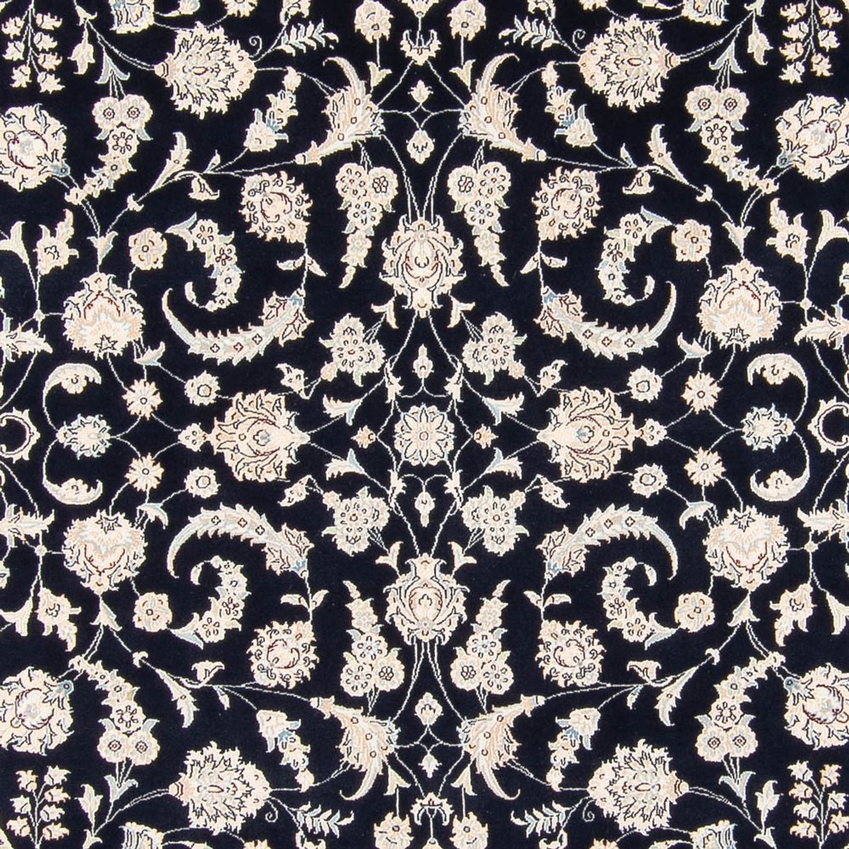Tappeto Persero - Nain - 261 x 249 cm - blu scuro