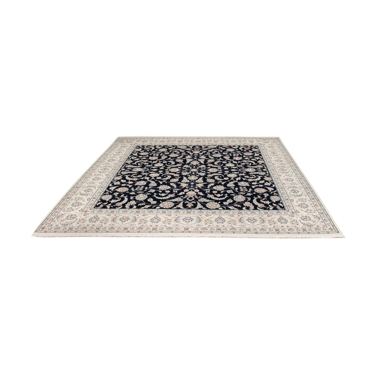 Tappeto Persero - Nain - 261 x 249 cm - blu scuro
