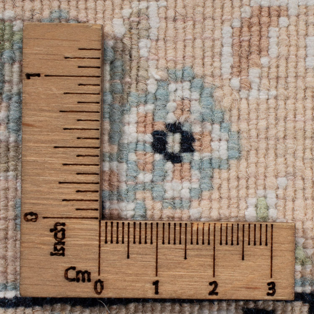 Tappeto Persero - Nain - 261 x 249 cm - blu scuro