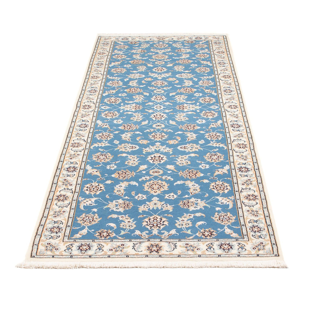 Tappeto corsia Tappeto Persero - Nain - Premio - 245 x 82 cm - blu