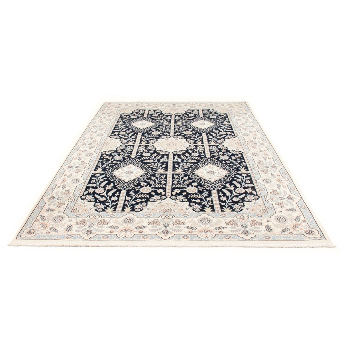 Tappeto Persero - Nain - Premio - 302 x 199 cm - blu scuro