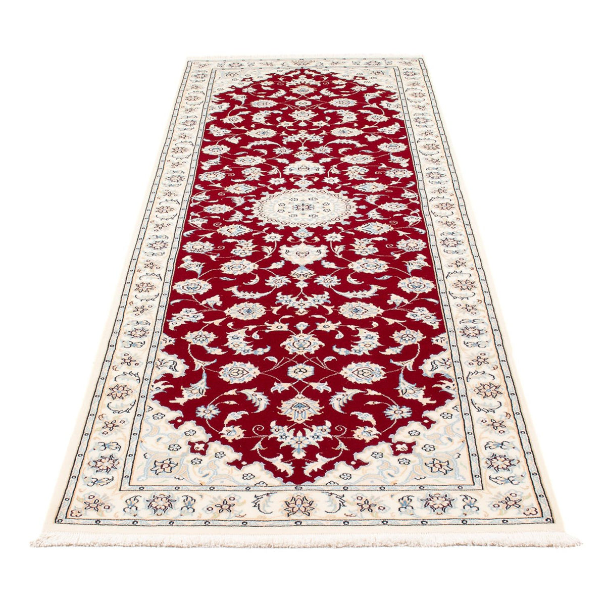 Tappeto corsia Tappeto Persero - Nain - Premio - 254 x 82 cm - rosso