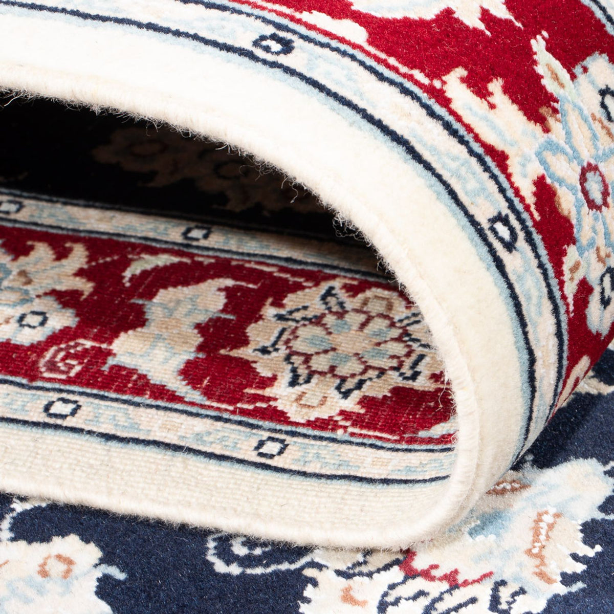 Tappeto corsia Tappeto Persero - Nain - Premio - 259 x 80 cm - blu scuro