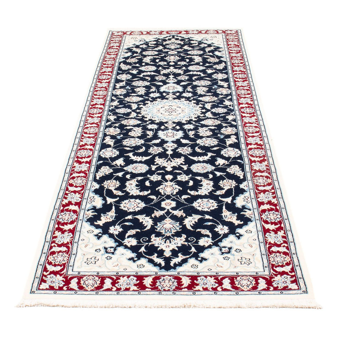 Tappeto corsia Tappeto Persero - Nain - Premio - 259 x 80 cm - blu scuro