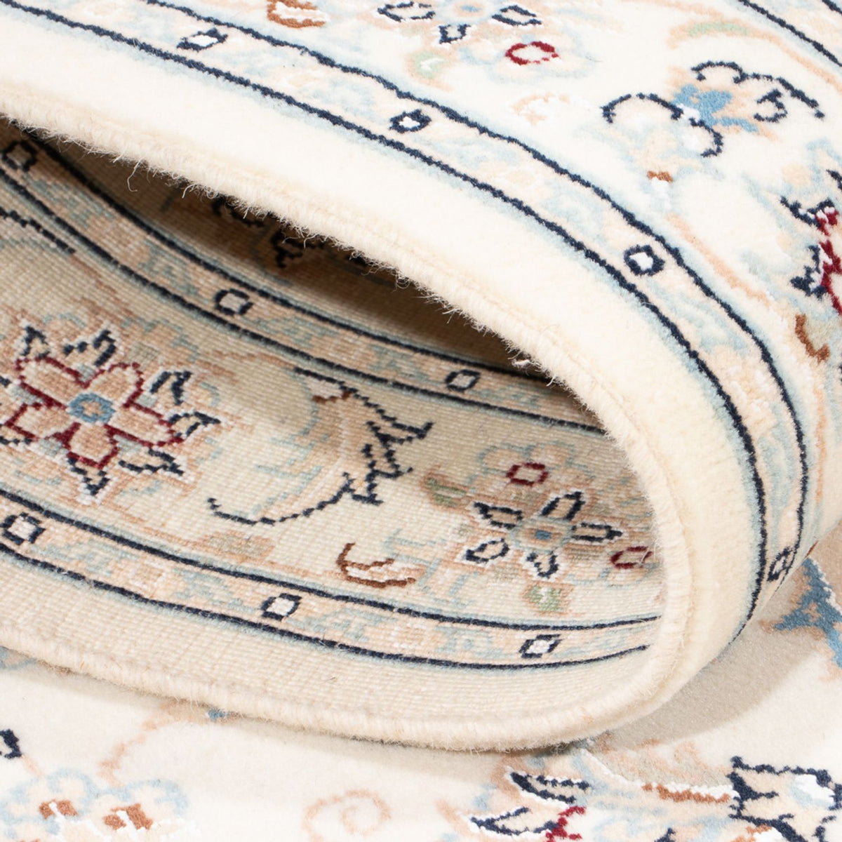 Tappeto corsia Tappeto Persero - Nain - Premio - 253 x 82 cm - crema
