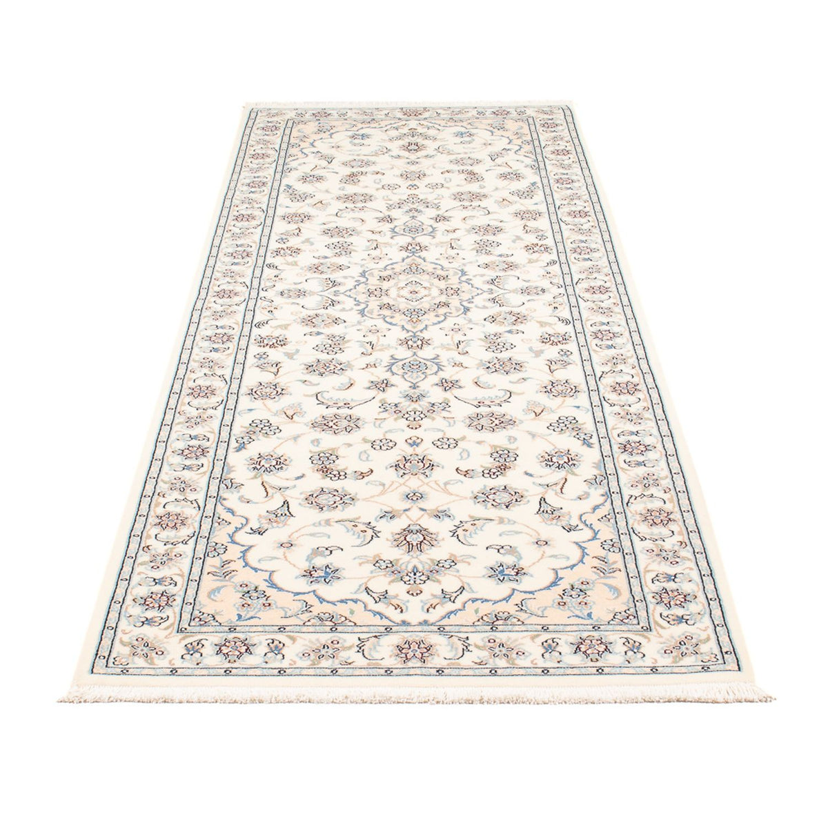 Tappeto corsia Tappeto Persero - Nain - Premio - 253 x 82 cm - crema
