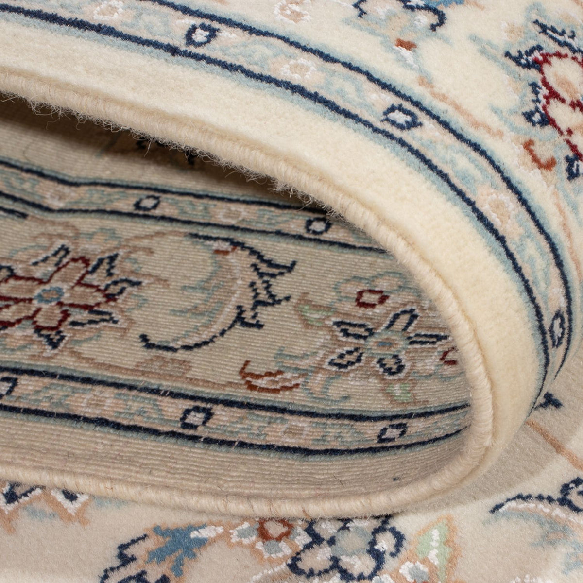 Tappeto corsia Tappeto Persero - Nain - Premio - 258 x 79 cm - crema