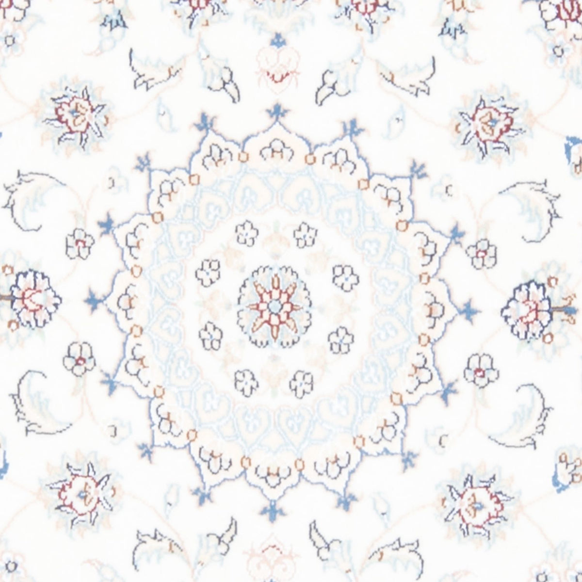 Tappeto corsia Tappeto Persero - Nain - Reale - 210 x 80 cm - crema