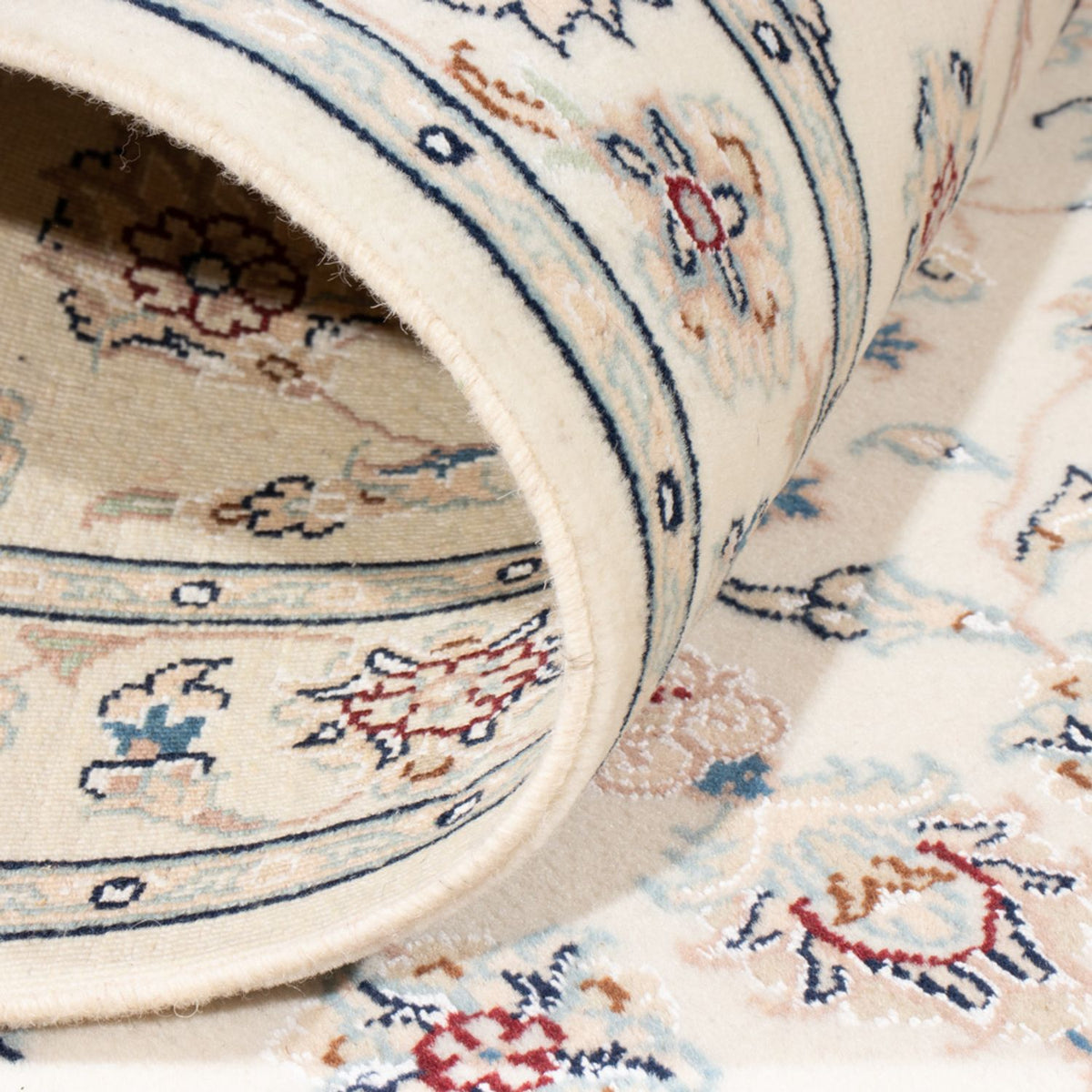 Tappeto corsia Tappeto Persero - Nain - Reale - 210 x 80 cm - crema