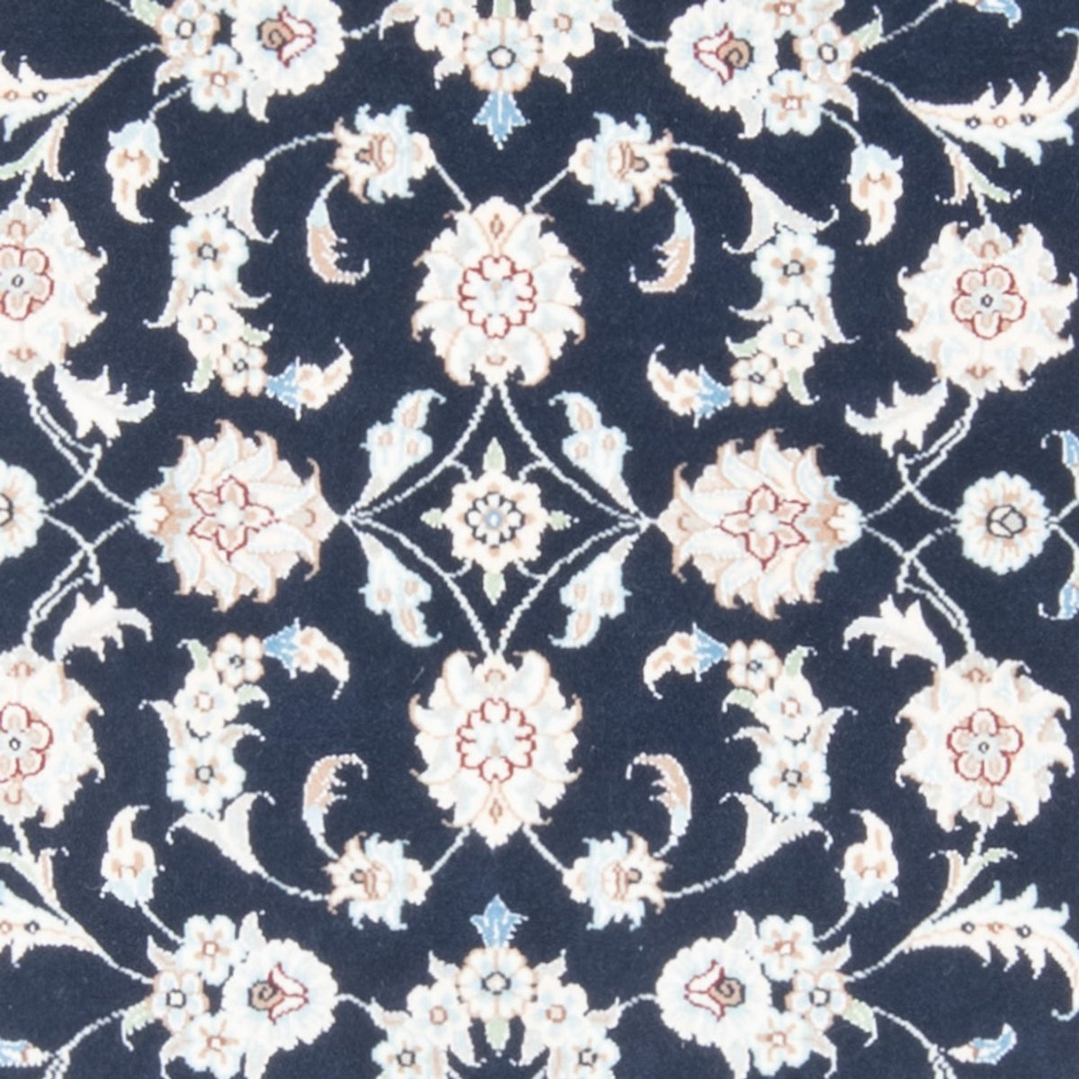 Tappeto corsia Tappeto Persero - Nain - Reale - 203 x 79 cm - blu scuro