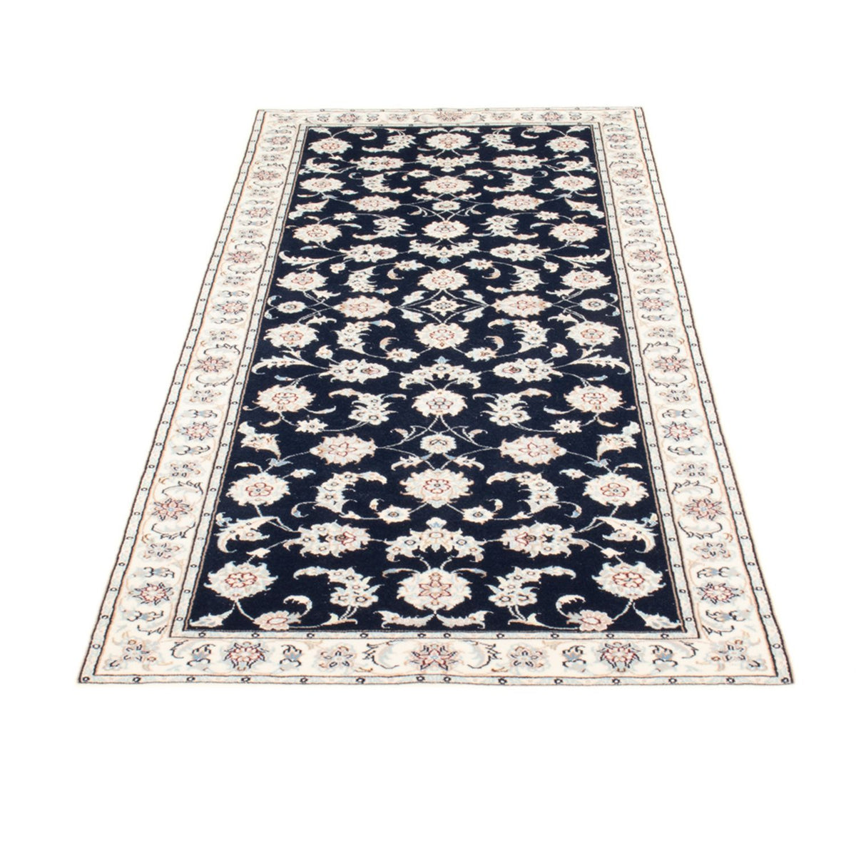 Tappeto corsia Tappeto Persero - Nain - Reale - 203 x 79 cm - blu scuro