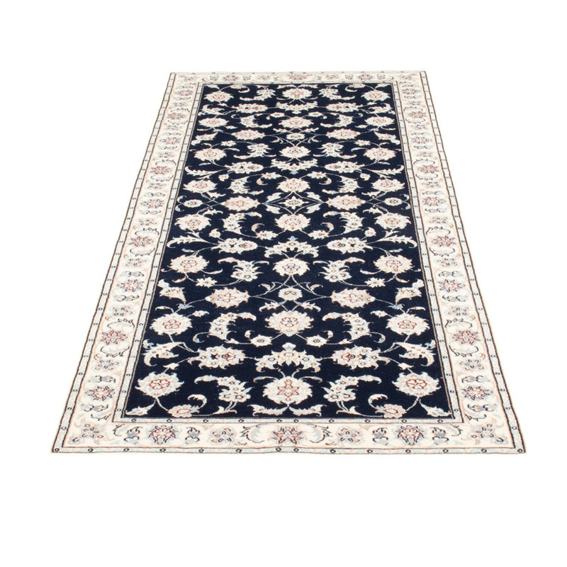 Tappeto corsia Tappeto Persero - Nain - Reale - 203 x 79 cm - blu scuro
