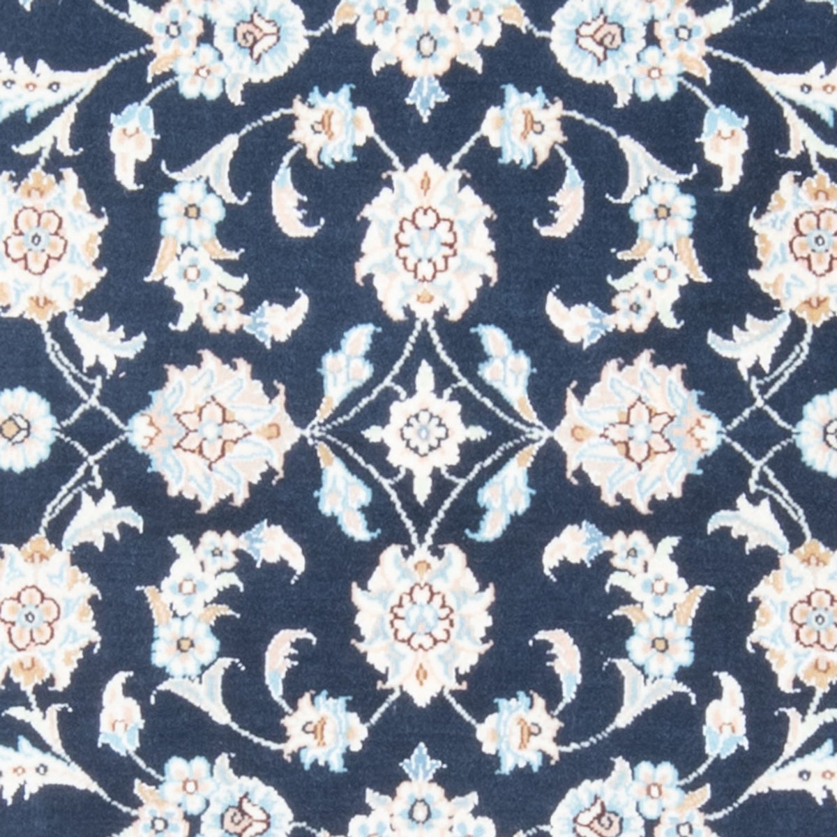 Tappeto corsia Tappeto Persero - Nain - Reale - 205 x 78 cm - blu scuro