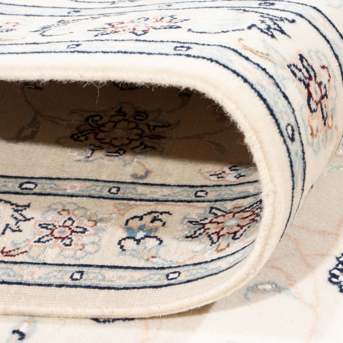 Tappeto corsia Tappeto Persero - Nain - Reale - 197 x 78 cm - crema