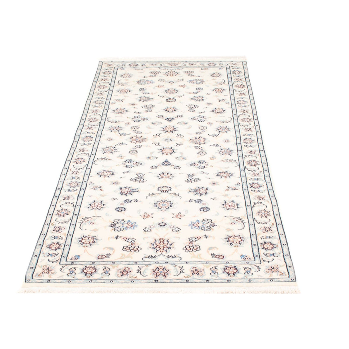 Tappeto corsia Tappeto Persero - Nain - Reale - 197 x 78 cm - crema