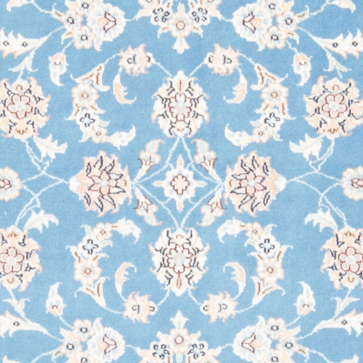 Tappeto corsia Tappeto Persero - Nain - Reale - 209 x 84 cm - blu chiaro