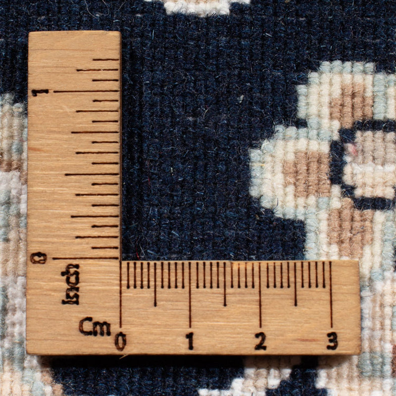 Tappeto corsia Tappeto Persero - Nain - Reale - 202 x 78 cm - blu scuro