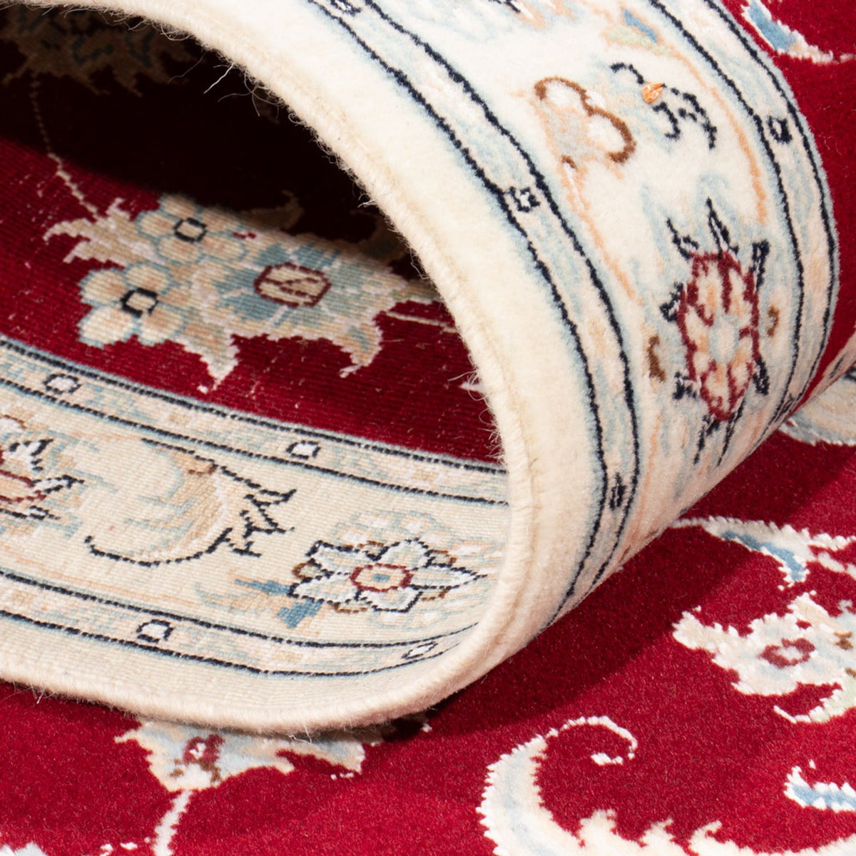 Tappeto corsia Tappeto Persero - Nain - Reale - 206 x 80 cm - rosso