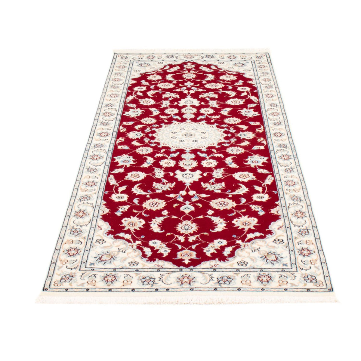 Tappeto corsia Tappeto Persero - Nain - Reale - 206 x 80 cm - rosso