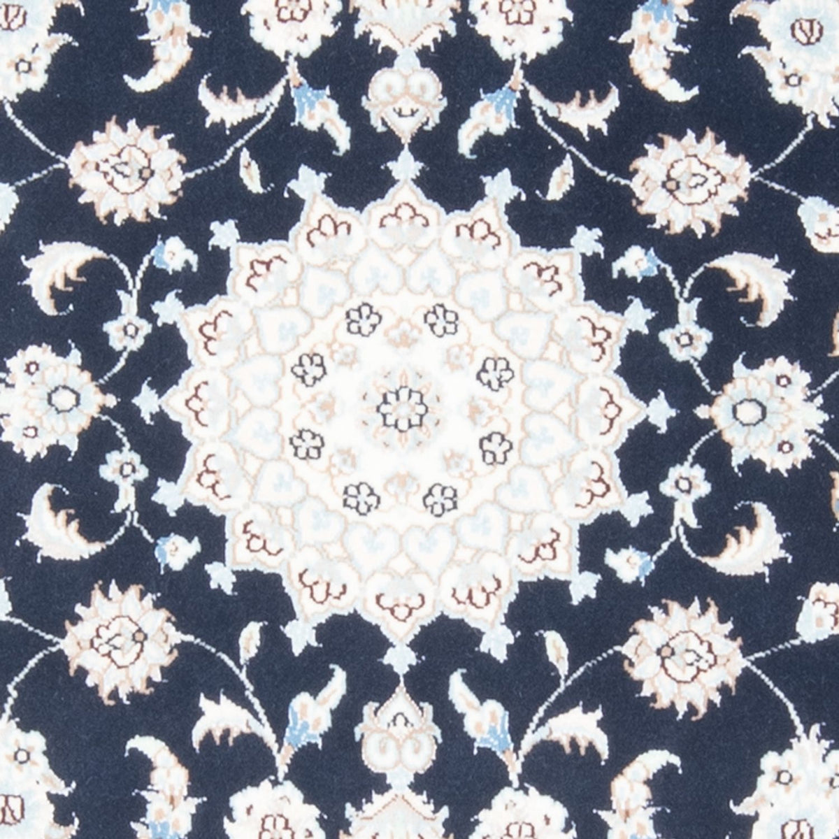 Tappeto corsia Tappeto Persero - Nain - Reale - 200 x 81 cm - blu scuro