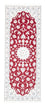 Tappeto corsia Tappeto Persero - Nain - Reale - 200 x 80 cm - rosso