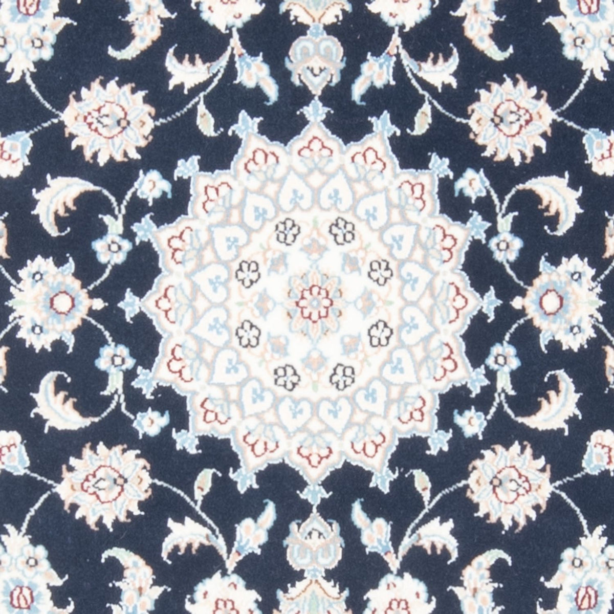 Tappeto corsia Tappeto Persero - Nain - Reale - 201 x 78 cm - blu scuro