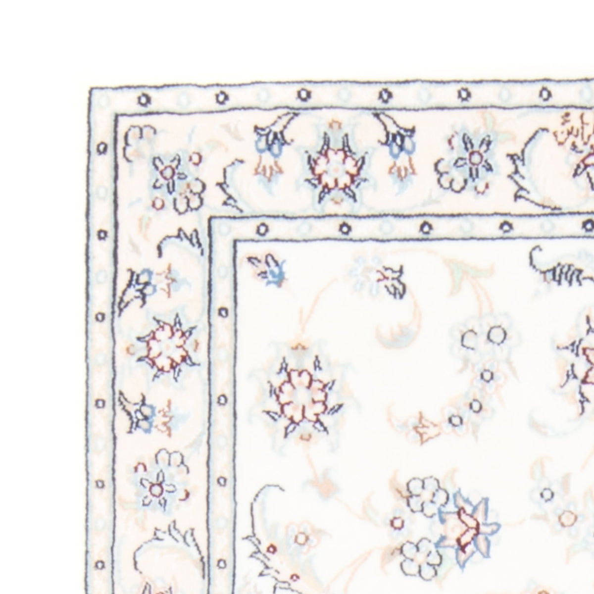 Tappeto corsia Tappeto Persero - Nain - Reale - 200 x 80 cm - crema