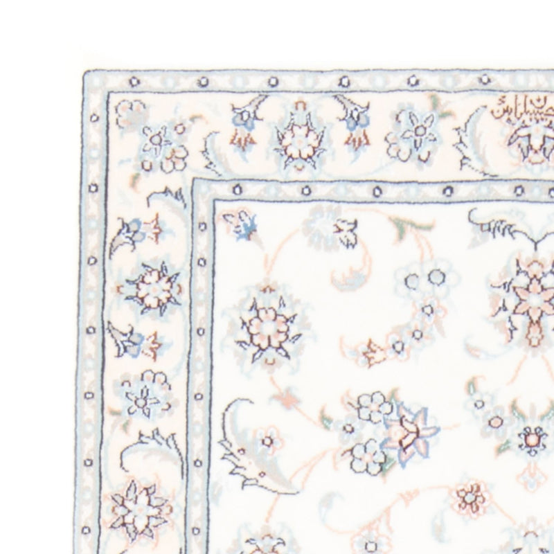 Tappeto corsia Tappeto Persero - Nain - Reale - 196 x 81 cm - crema